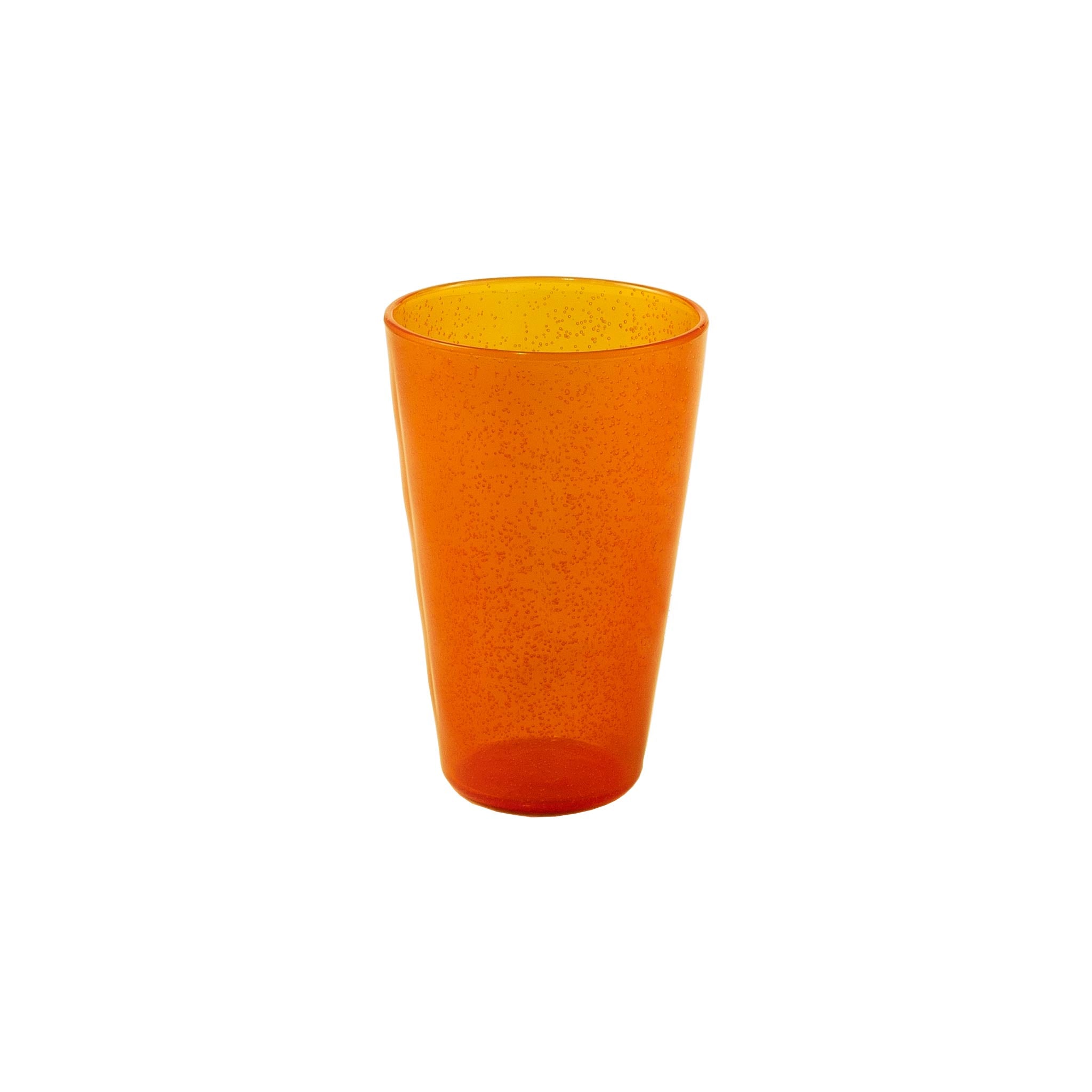 DRINK GLASS - ORANGE - MEMENTO SYNTH – SERAFINO ZANI Shop