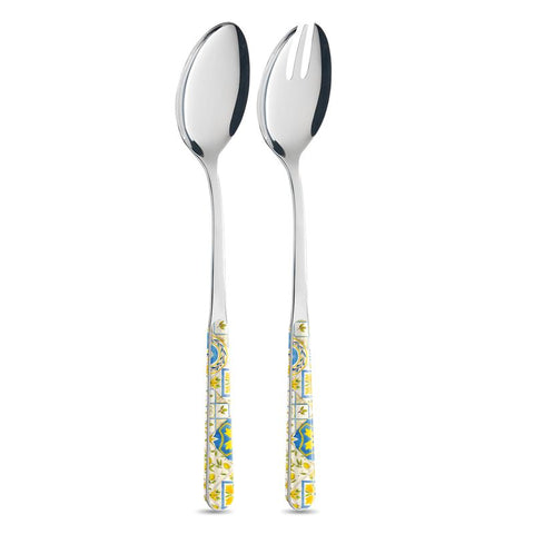 Coppia Insalata - Maiolica Amalfitana BD14350