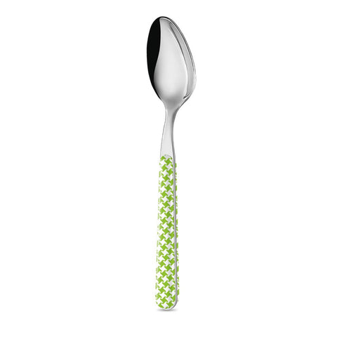 6 Table Spoons - Green Houndstooth BD14016G