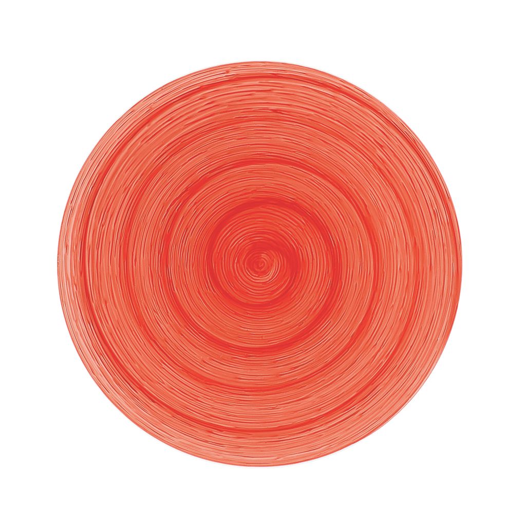 Memento Table Flat Plate - Red