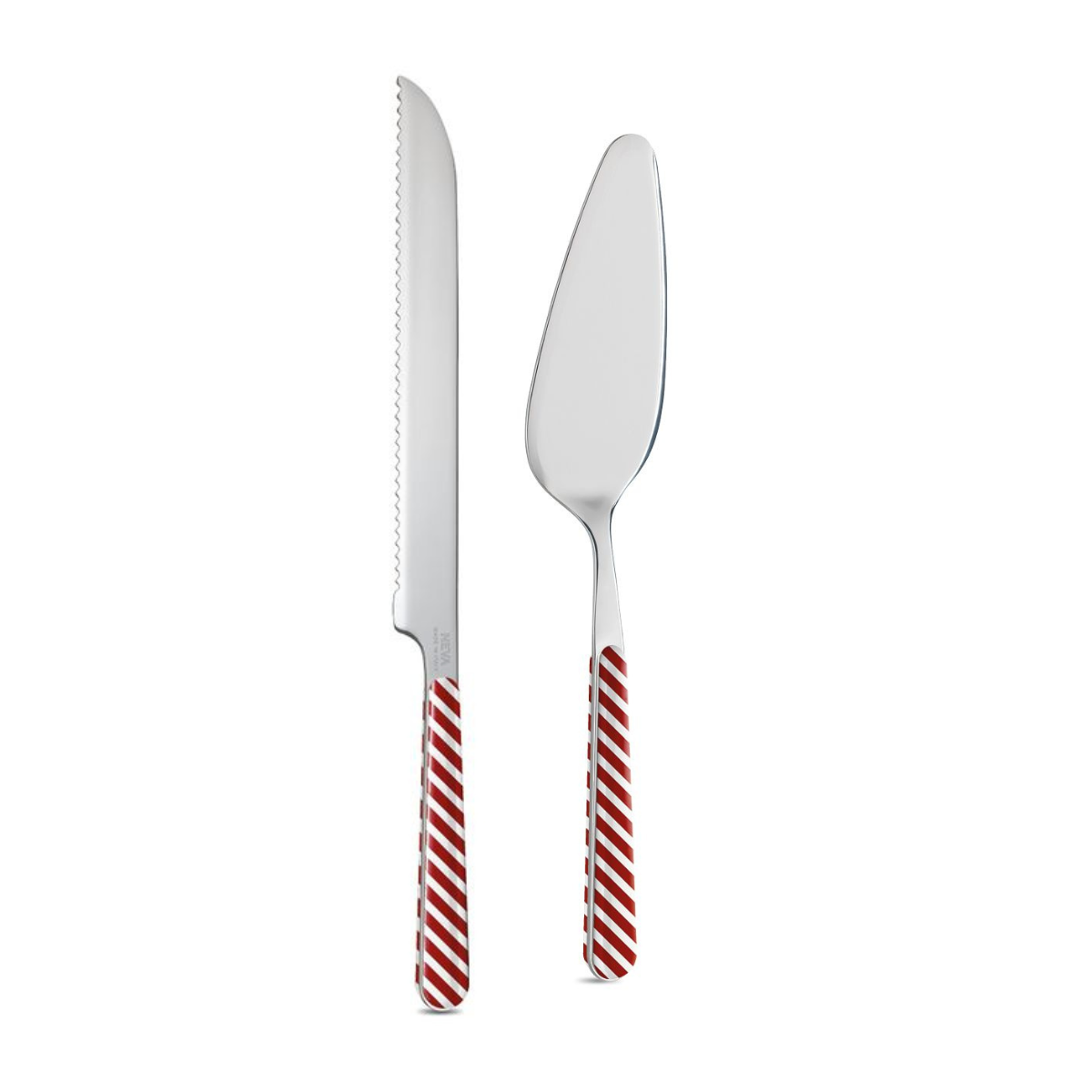 Set 2 pezzi Dessert - Righe BD14269