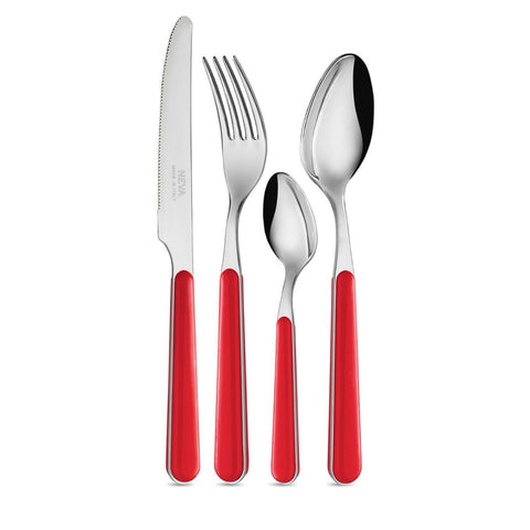24-piece set - Solid Red LD14104R