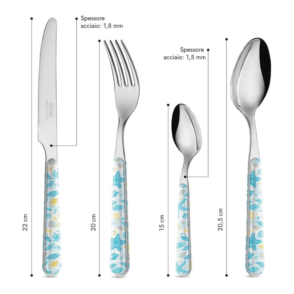 24-piece set - Sea Background BD14264