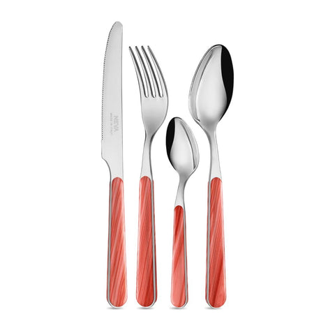 Set 24 pezzi - Abete Rosa Corallo BD15500PC