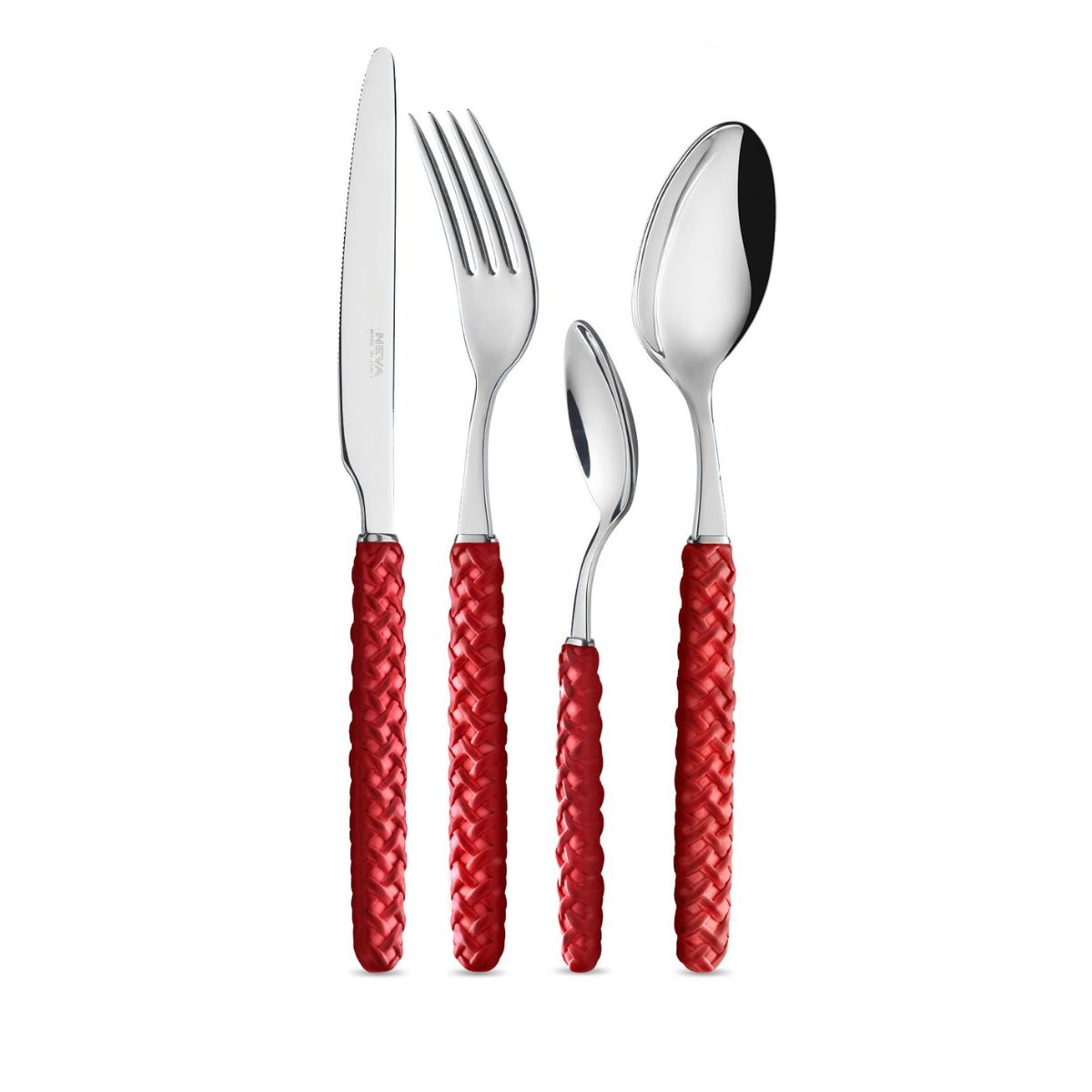 Set 24 pezzi - Intreccio Rosso LD14202C
