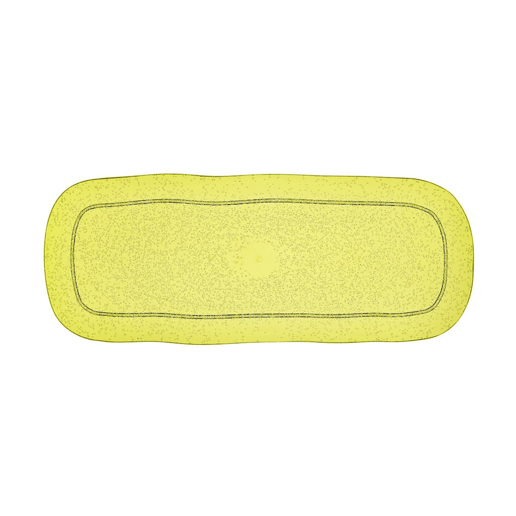 VASSOIO RETTANGOLARE GRANDE - YELLOW - MEMENTO SYNTH