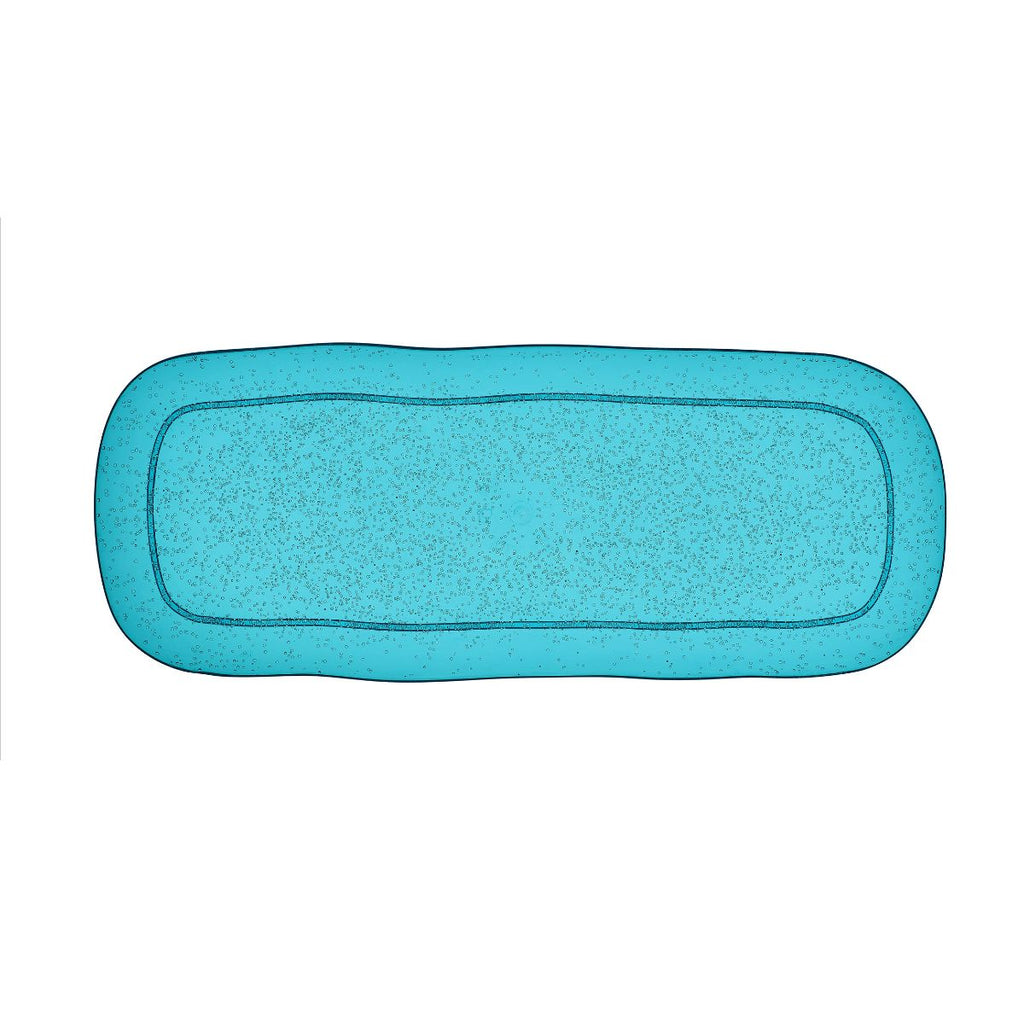 VASSOIO RETTANGOLARE GRANDE - TURQUOISE - MEMENTO SYNTH