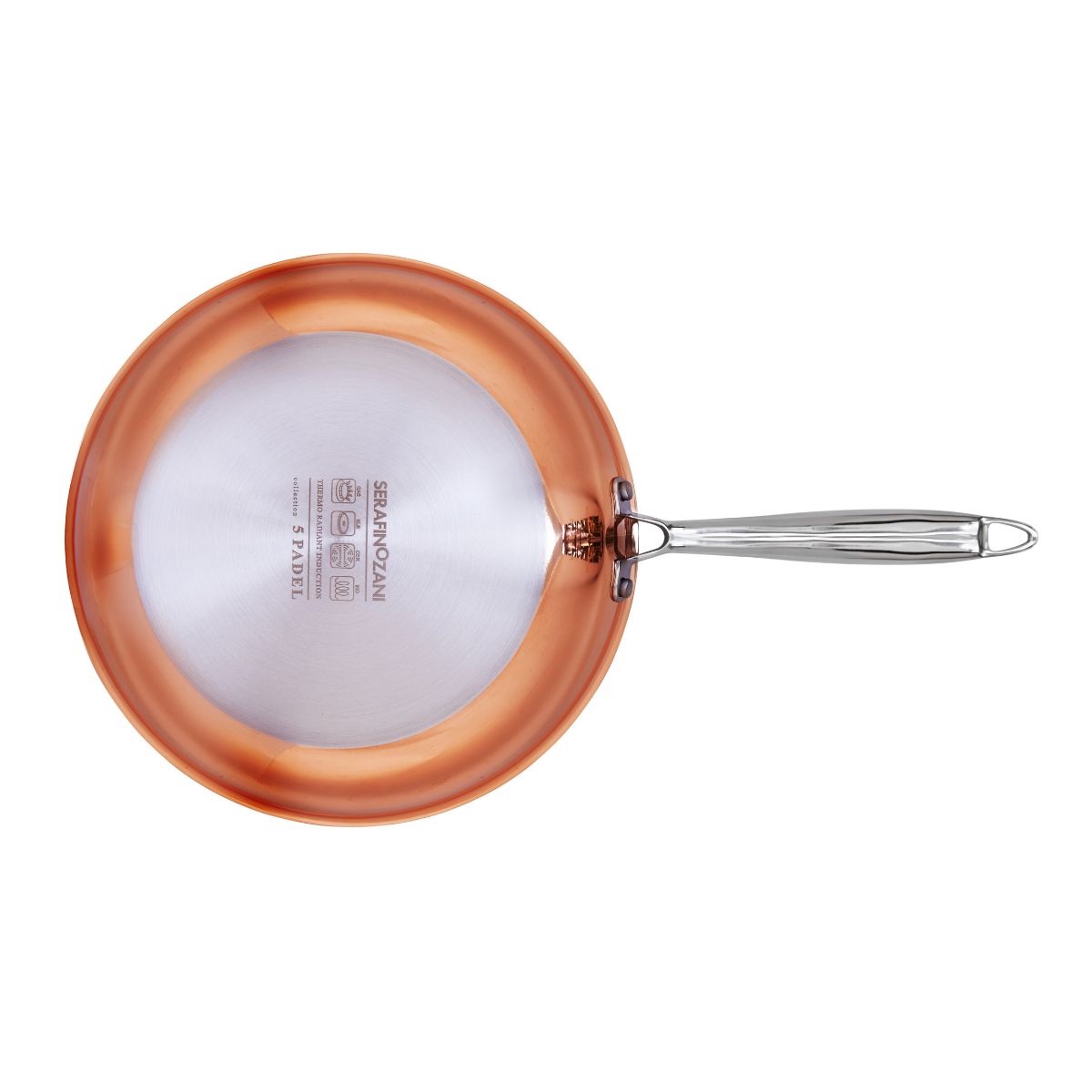 5 PADEL - RAME - Padella 28 cm - SERAFINO ZANI