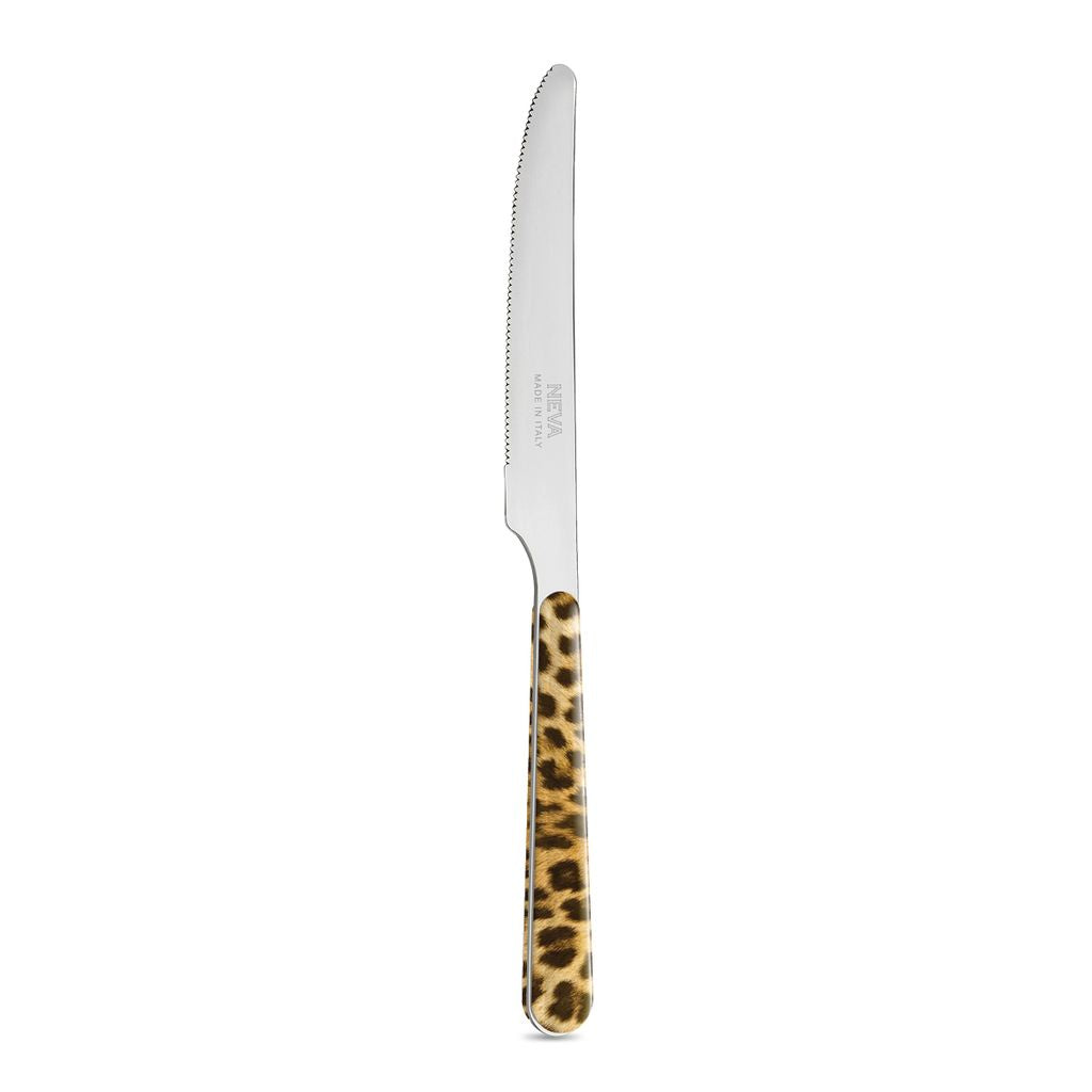 4 Coltelli Tavola - Animalier Leopardato BD14002