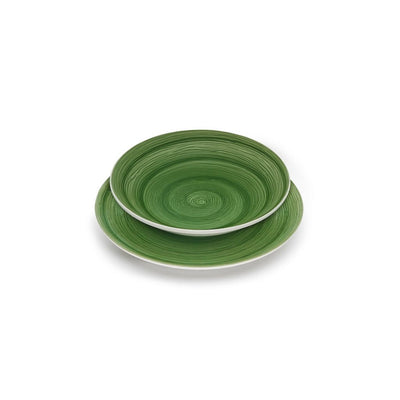 Memento Table Soup Plate - Emerald 