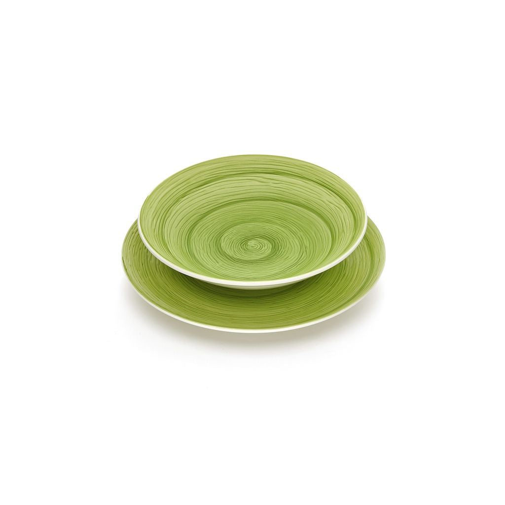 Serafino Zani Piatto Fondo Memento Table - Lime