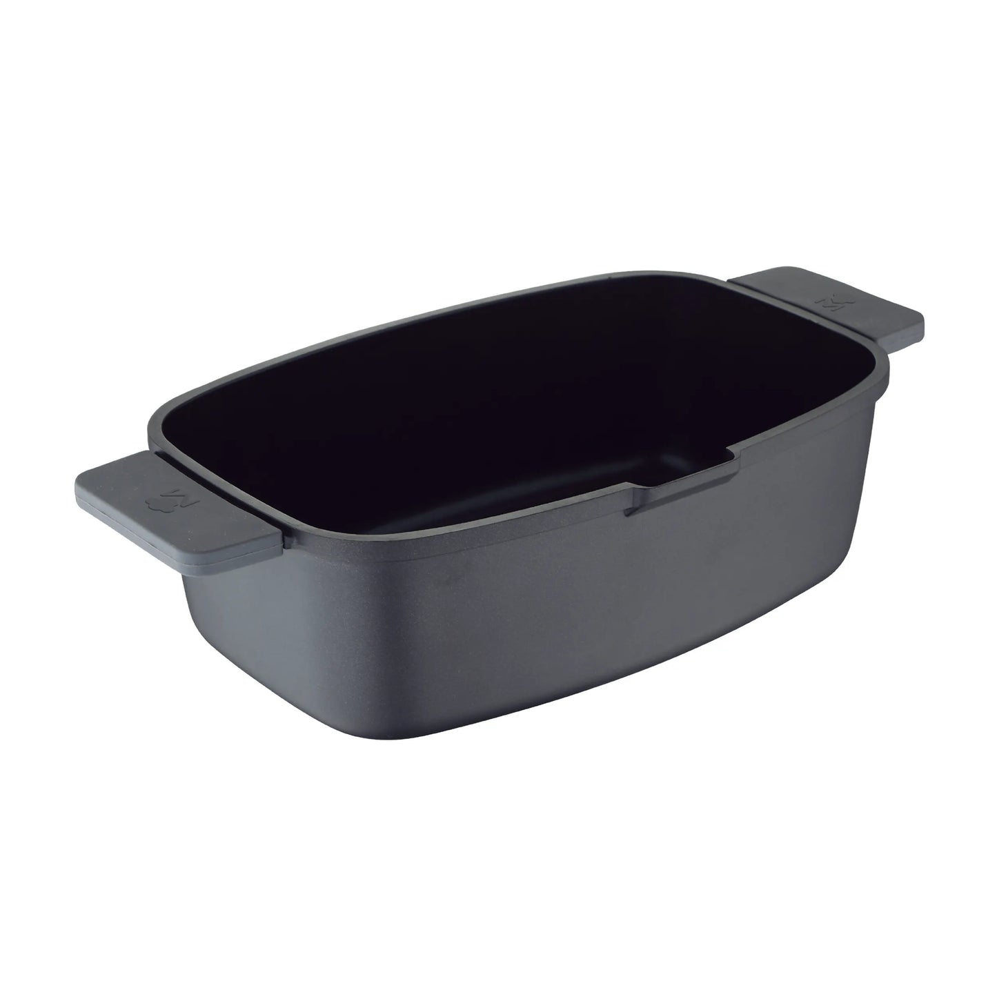 Roasting pan 32 x 20 with measuring lid - MasterPro by Carlo Cracco