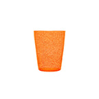 MEMENTO SYNTH Glass, vaso para agua Naranja flúor de metacrilato