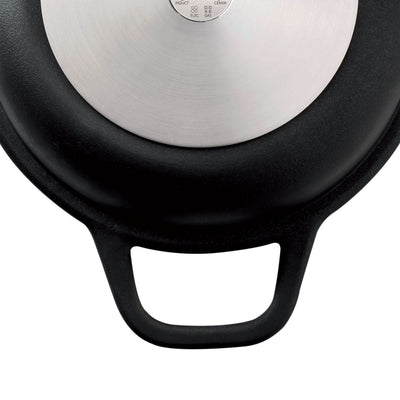 Non-stick 2-handled saucepan with lid - Bon Appetit