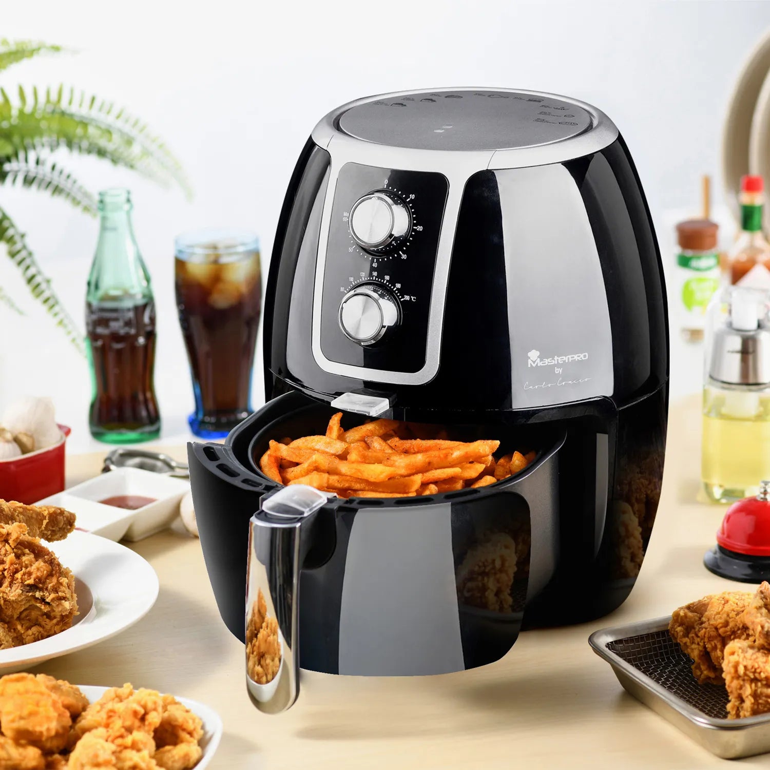 Cracco Air Fryer 3.4L 80-200°C 