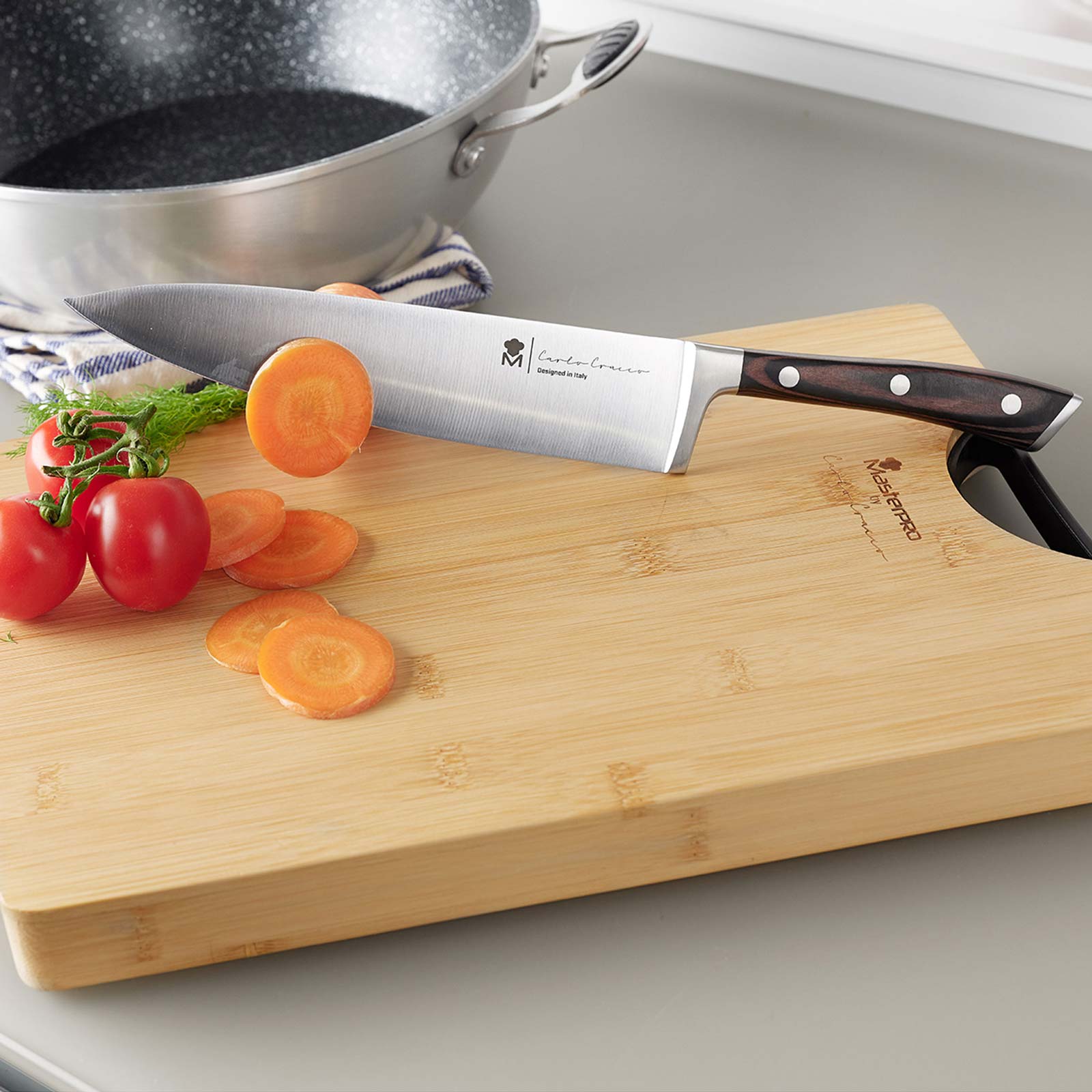 MASTERPRO - COLTELLO CHEF - CARLO CRACCO