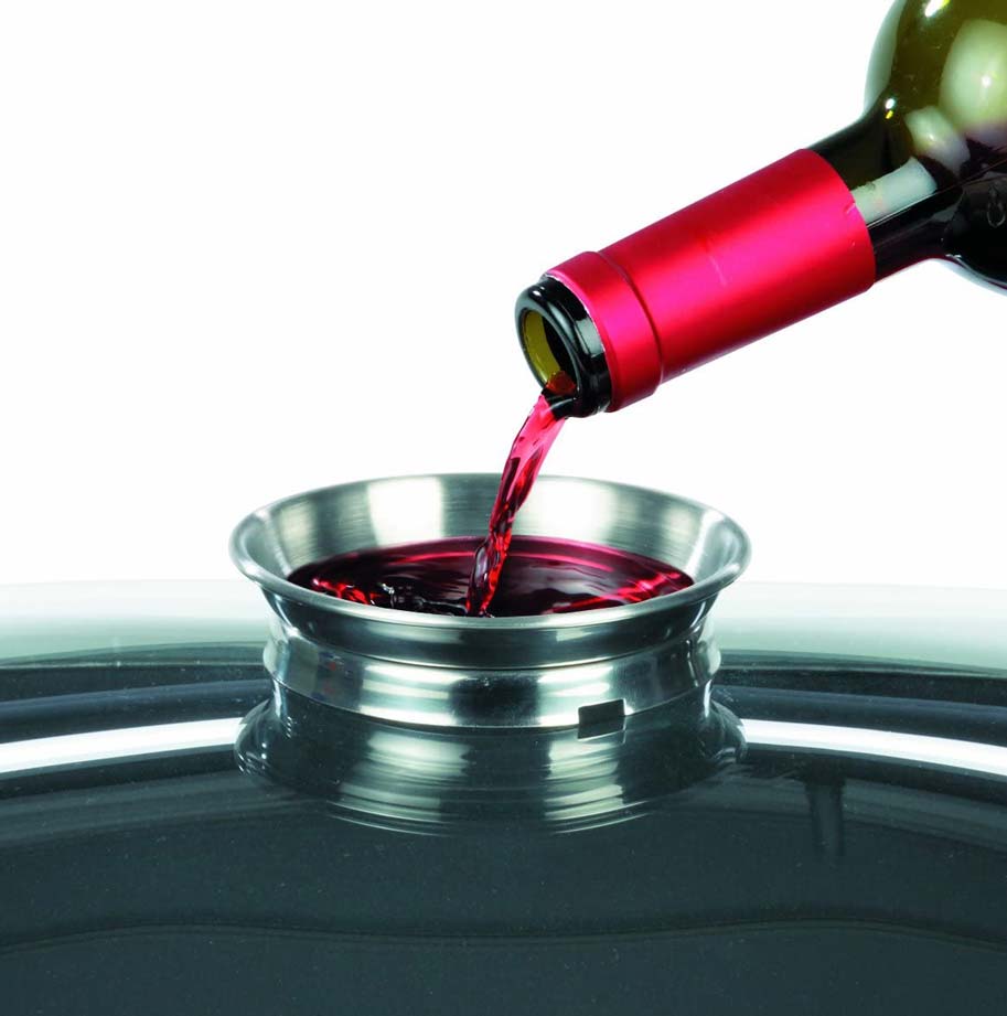 MASTERPRO - ROSTIERA CON COPERCHIO DOSATORE 32x20 cm  - CARLO CRACCO