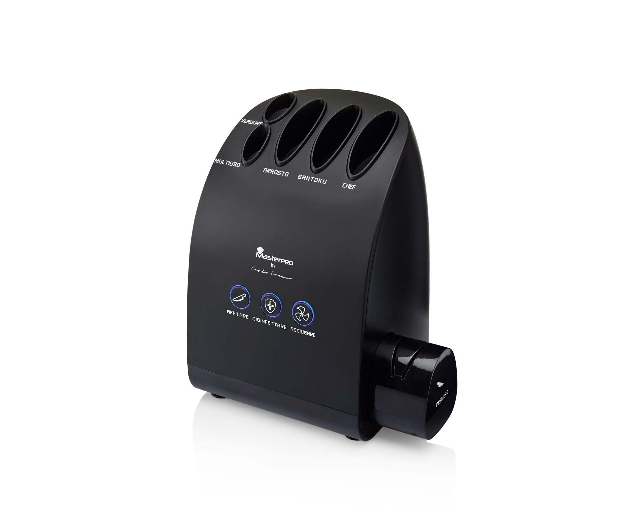 MASTERPRO - CEPPO AFFILA LAME ELETTRICO + STERILIZZATORE  - CARLO CRACCO