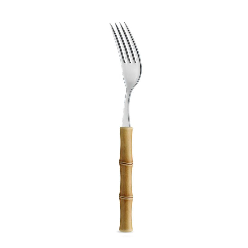 6 Forchette Frutta - Bamboo Beige LD14401C