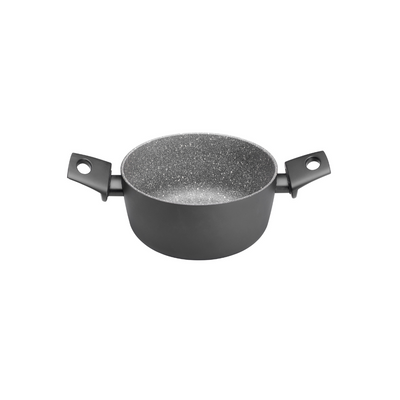 Saucepan ø 20 cm Dolmen with lid, Emporio Zani 