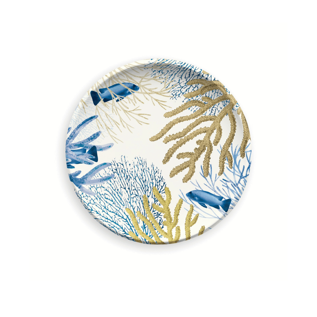 Coral Dessert Plate - pack of 3 