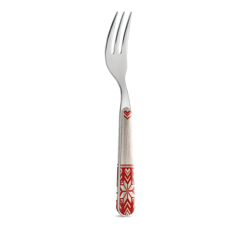 6 Dessert Fork - Beige Weave LD14201C