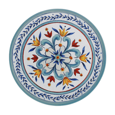 TAORMINA Ceramics - ROUND TRAY Ø 36 CM