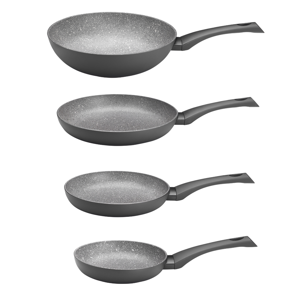 Dolmen Pans + Wok Set, Emporio Zani 