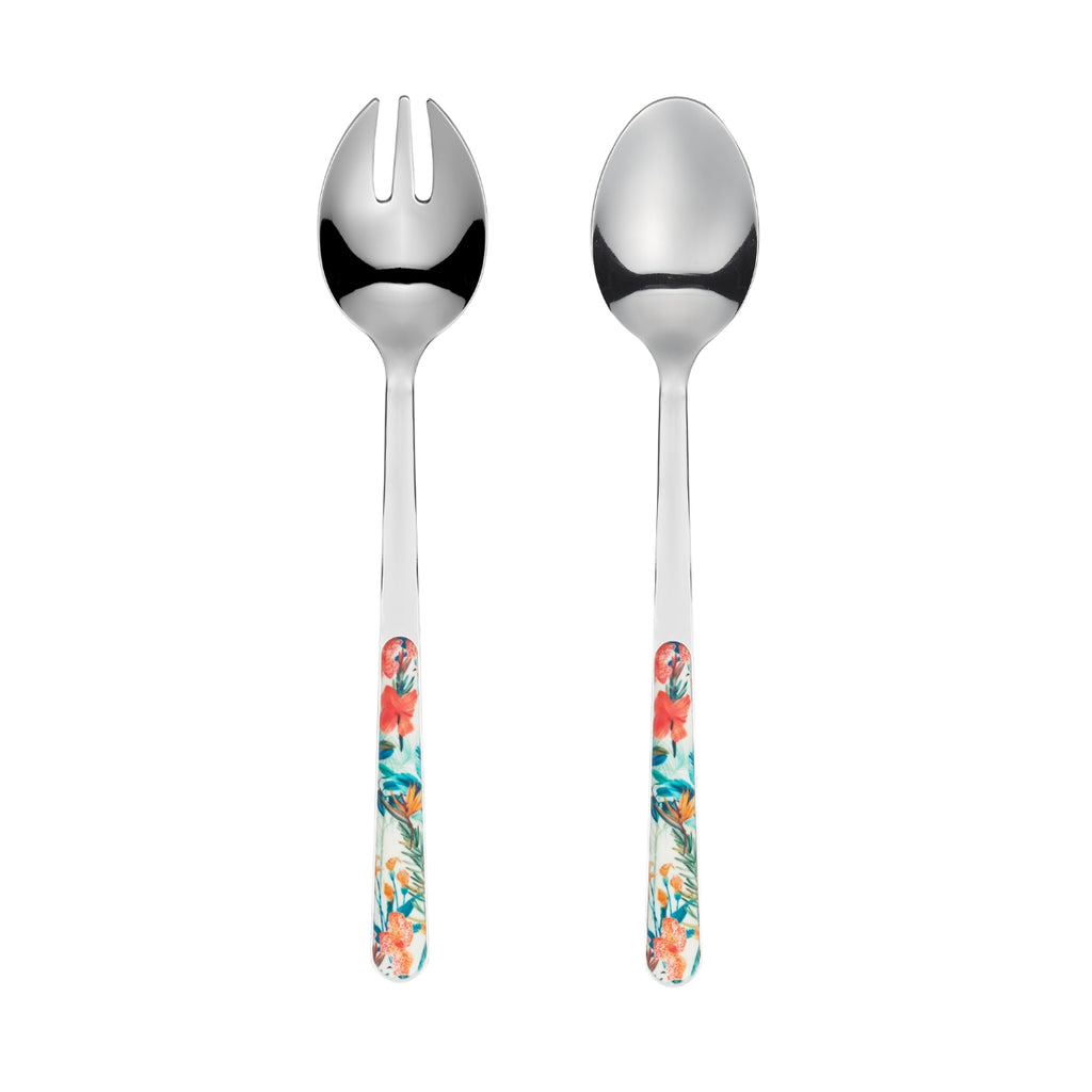SANTORINI - SALAD SERVER SET - TOUCH-MEL
