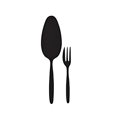 ELIZABETH Dessert Fork - Satin version 