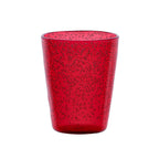 MEMENTO SYNTH Glass, vaso de agua rojo claro en metacrilato