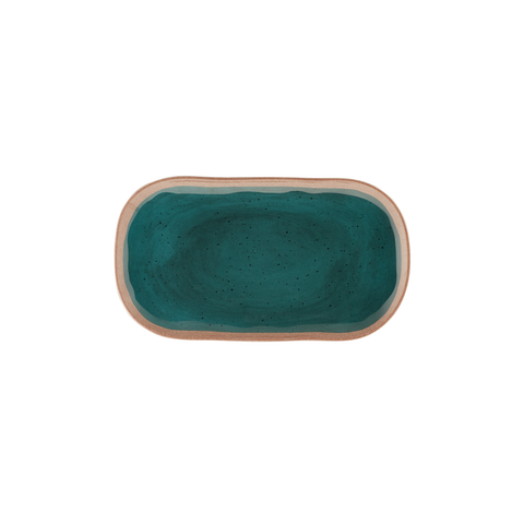 Touch-MeL Vassoio rettangolare piccolo Terrae Ottanio 20 × 11,3 cm, 2 PZ