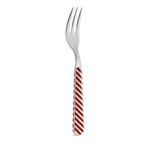 6 Dessert Fork - Beige Weave LD14201C