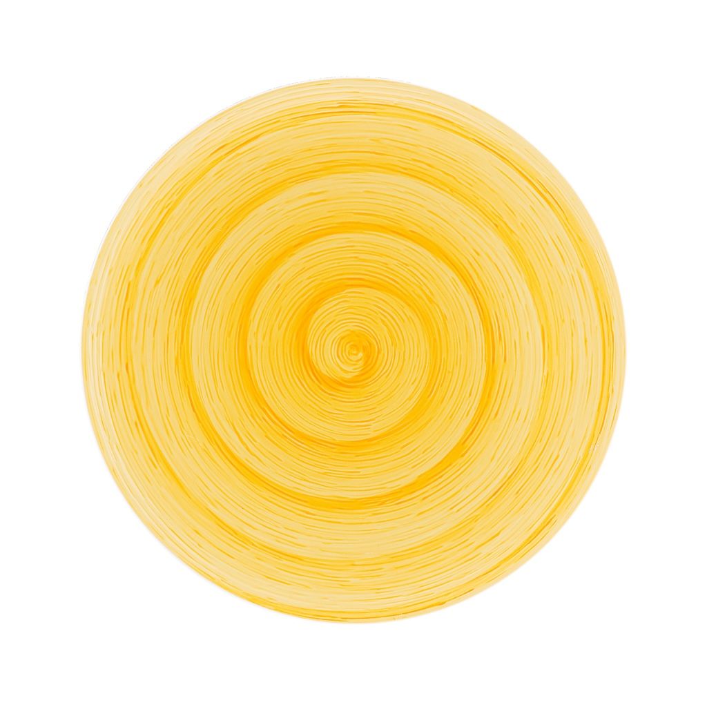 PIATTO PIANO - YELLOW - MEMENTO TABLE