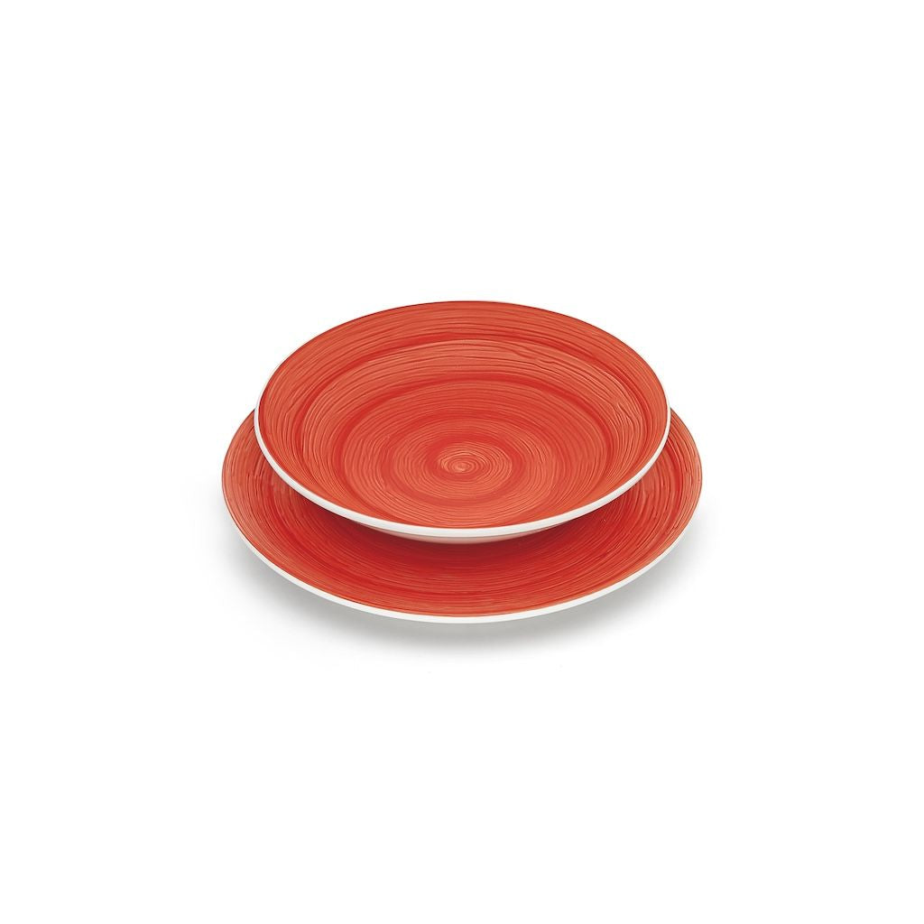 Piatto Fondo Memento Table - Red