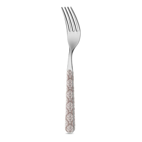 6 Forchette Tavola - Damascato Sabbia BD14041S