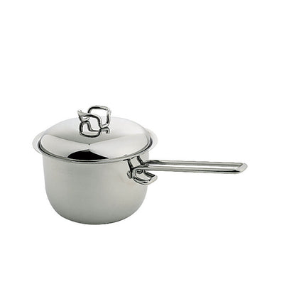 KAREN • Saucepan 1 handle ø 14 cm with lid - SERAFINO ZANI