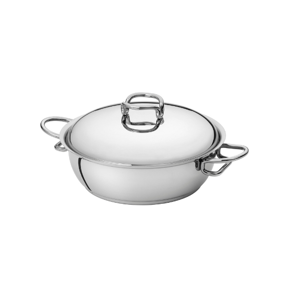 KAREN • Casserole ø 28 cm avec couvercle - SERAFINO ZANI