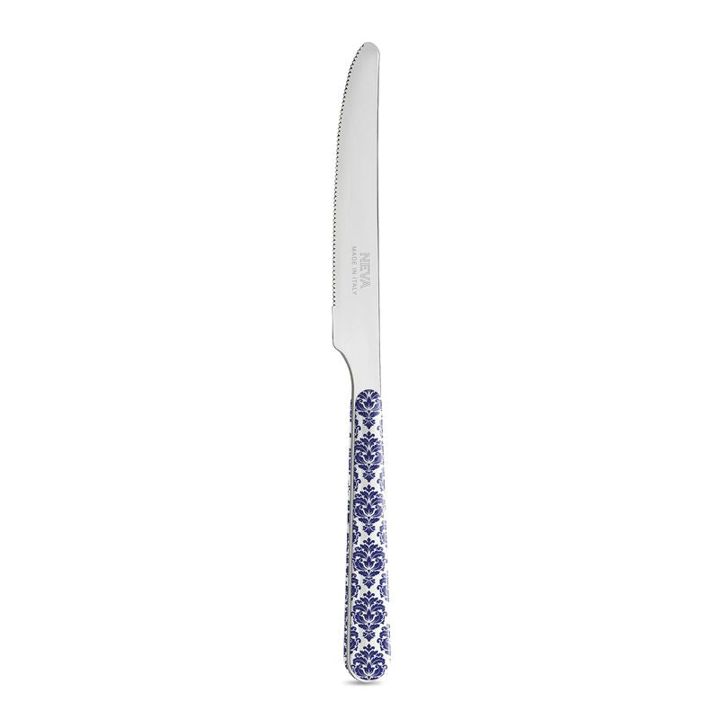 Coltello Tavola - Damascato Blu BD14041BW