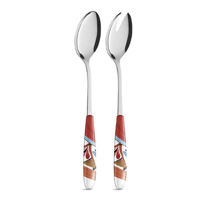 Pair of Madrid salad servers