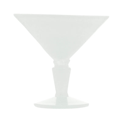 001024 - VERRE À MARTINI - SOLIDE BLANC - MEMENTO ORIGINAL - MONOCHROME