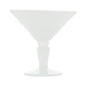 001024 - MARTINI GLASS - WHITE SOLID - ORIGINAL MEMENTO - MONOCHROME