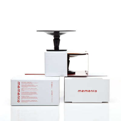 001123 - SMALL STAND - WHITE TRANSP. - MEMENTO ORIGINALE - MONOCHROME