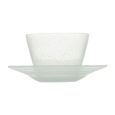 001223 - MILK CUP - WHITE TRANSP. - MEMENTO ORIGINALE - MONOCHROME