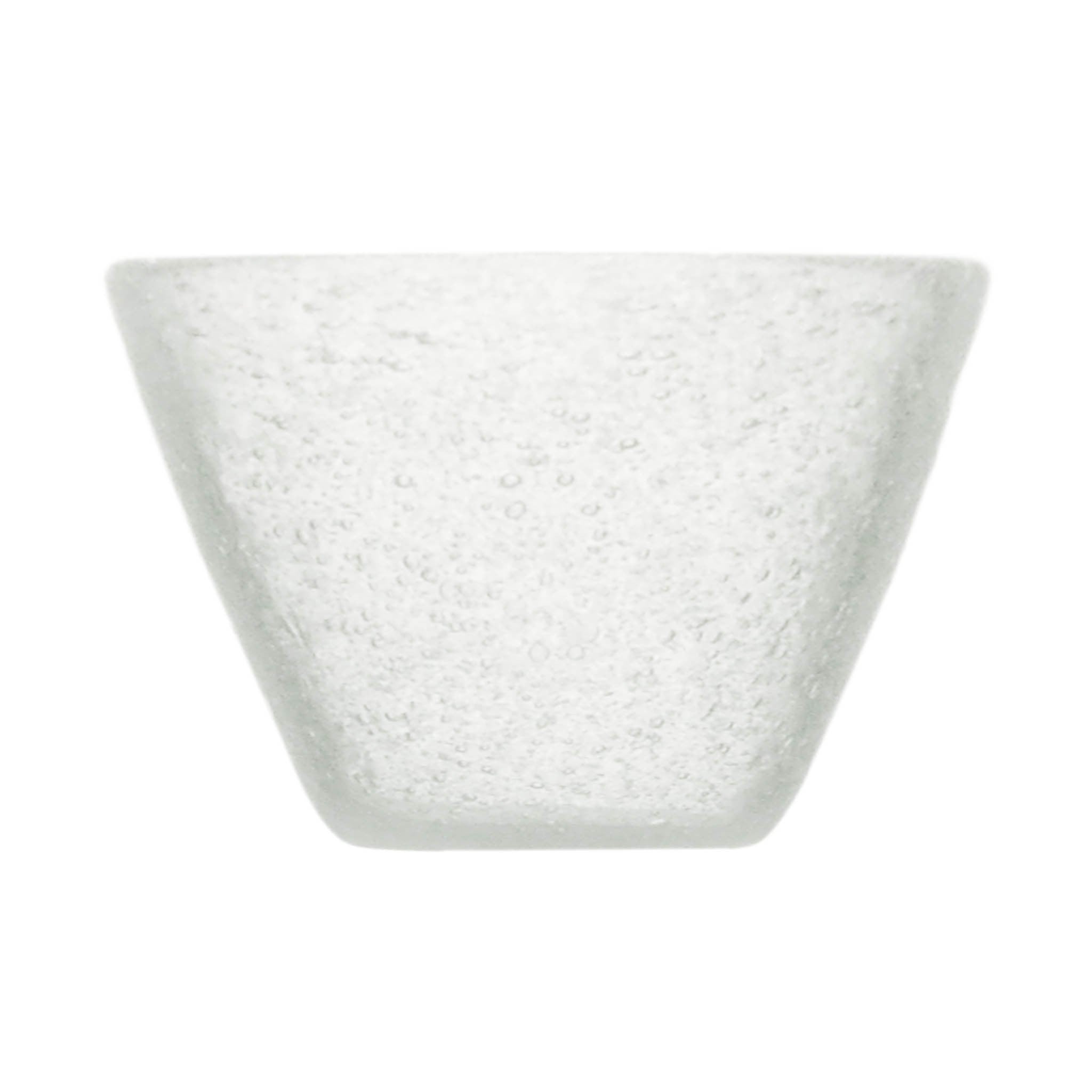 Serafino Zani 001323 - BIG BOWL - WHITE TRANSP. - MEMENTO ORIGINALE - MONOCHROME