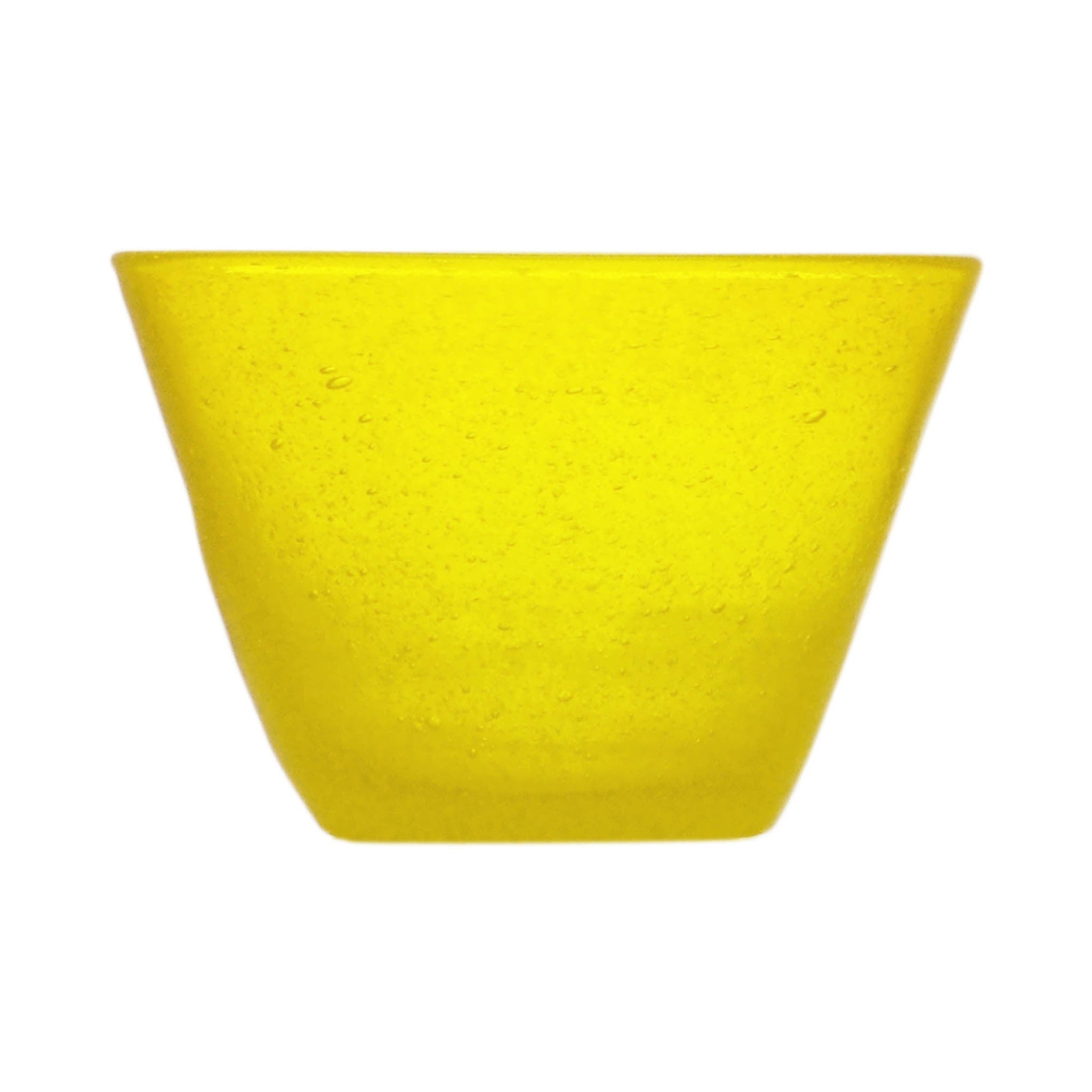 Serafino Zani 001301 - BIG BOWL - YELLOW TRANSP. - MEMENTO ORIGINALE - MONOCHROME