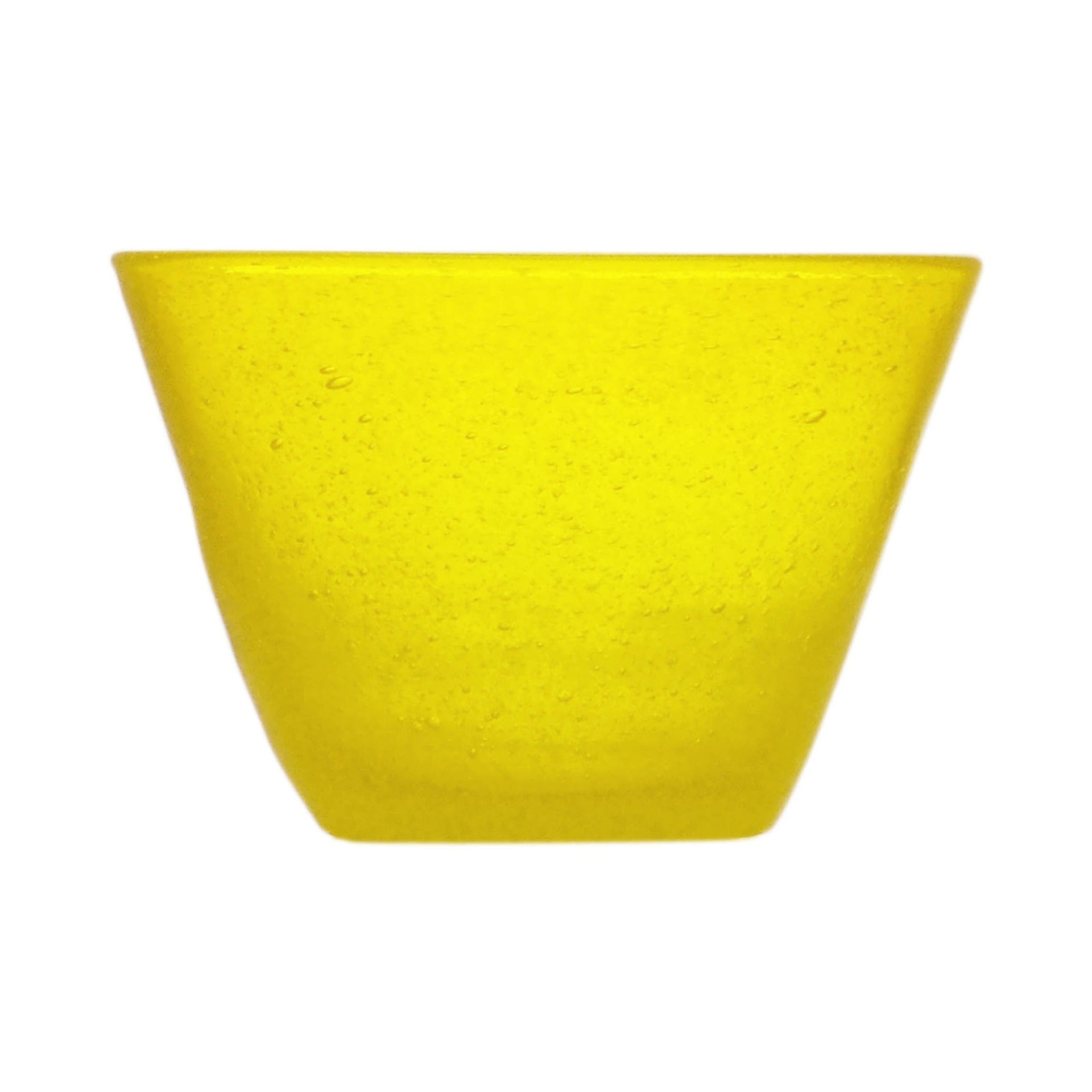 001301 - BIG BOWL - YELLOW TRANSP. - ORIGINAL MEMENTO - MONOCHROME