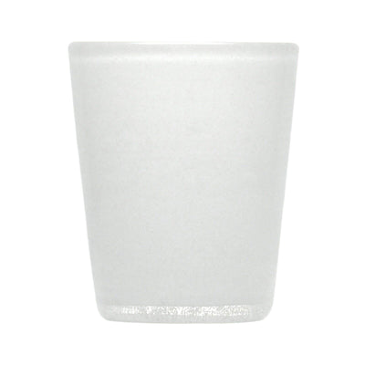 000124 - GLASS - WHITE SOLID - ORIGINAL MEMENTO - MONOCHROME