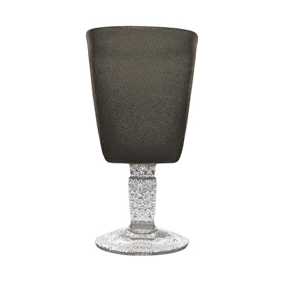 000226 - GOBLET - BLACK TRANSP. - ORIGINAL MEMENTO - MONOCHROME