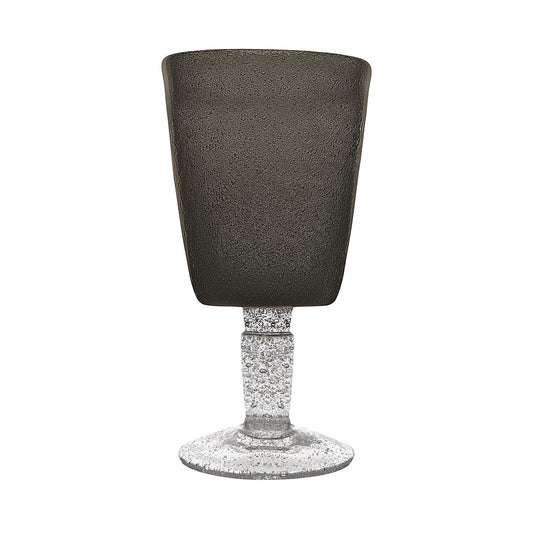 000226 - GOBLET - BLACK TRANSP. - MEMENTO ORIGINALE - MONOCHROME